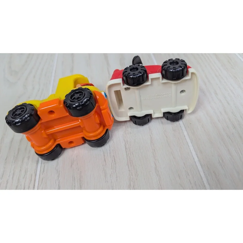 Fisher-Price Little People vintage McDonalds Van Car Plane Bus Wheelies truck